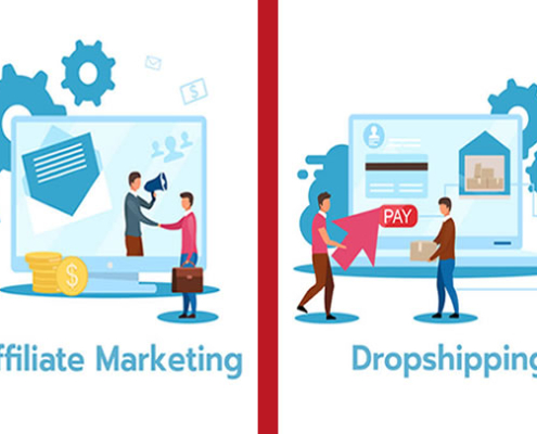 affiliate marketing and dropshipping